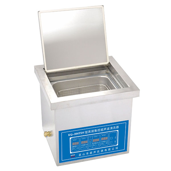昆山舒美臺式高頻數控超聲波清洗器超聲波清洗機KQ-300TDV
